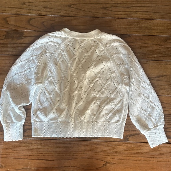 Needle & thread Knitted White Cardigan Oversized Size M - Picture 4 of 11